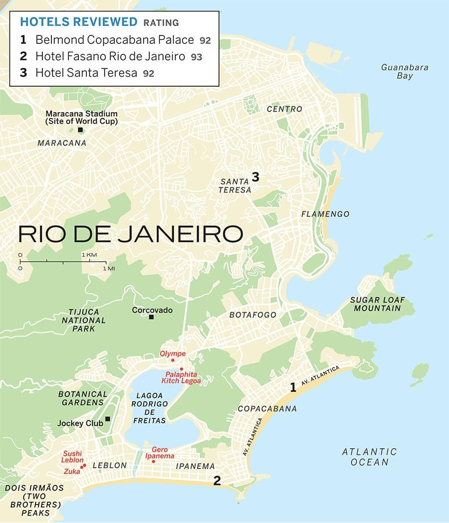 Rio de haneiro hotele