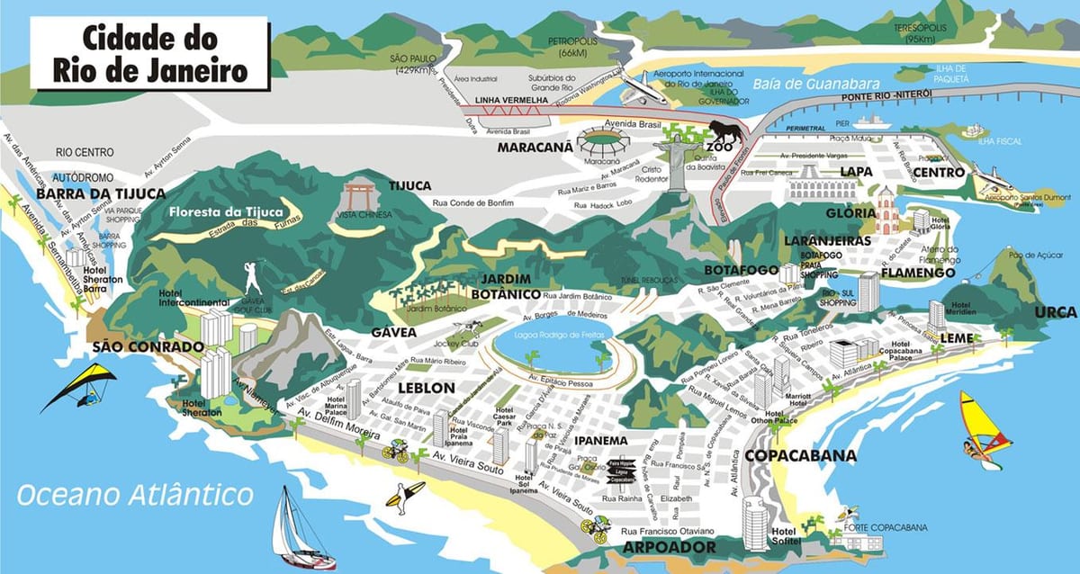 Rio de mapie