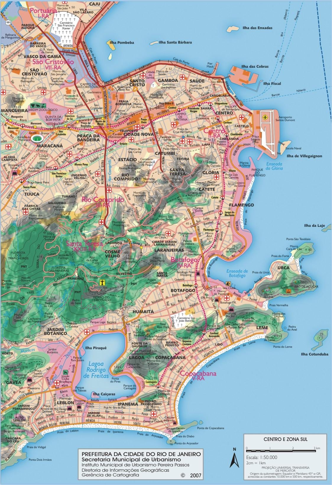 mapa Rio de Janeiro