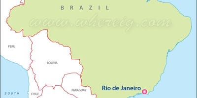 Pokaż Rio de Janeiro na mapie
