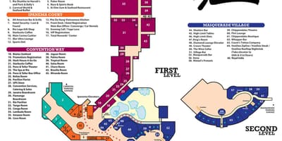 Mapa Rio casino