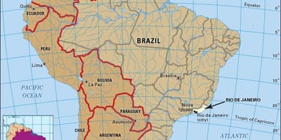 Miejsce na mapie Rio