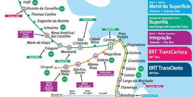 Rio de Janeiro mapa metra pdf