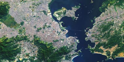 Satelitarna mapa Rio de Janeiro