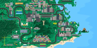 Interaktywna mapa Rio