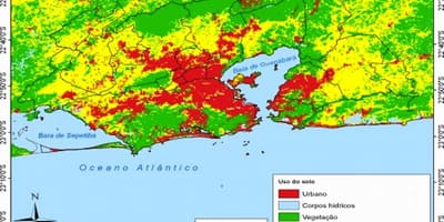 Mapa topograficzna Rio