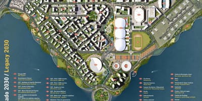 Mapa Rio park